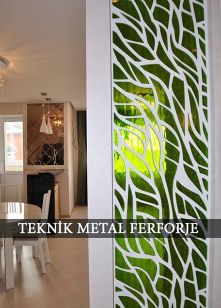 LAZER KESİM MODERN SABİT PARAVAN MODELLERİ 